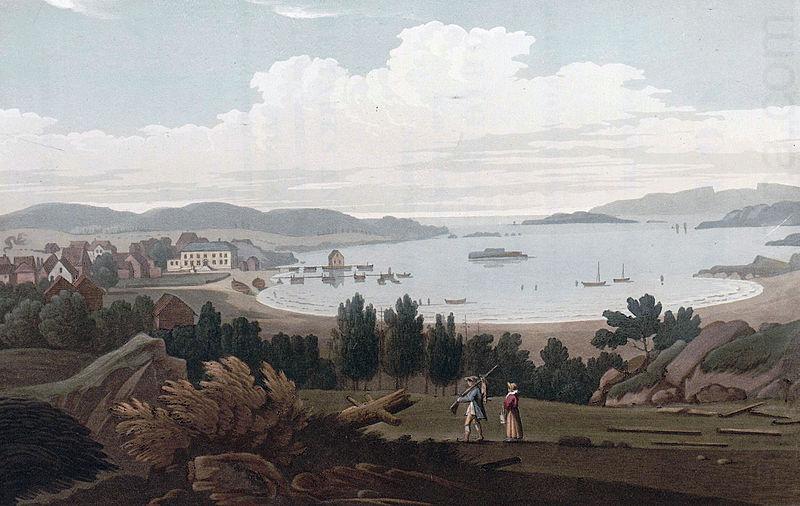 John William Edy Ferry at Helgeraae china oil painting image